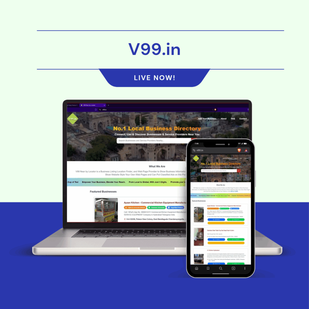 V99 – Local Business Listing Platform